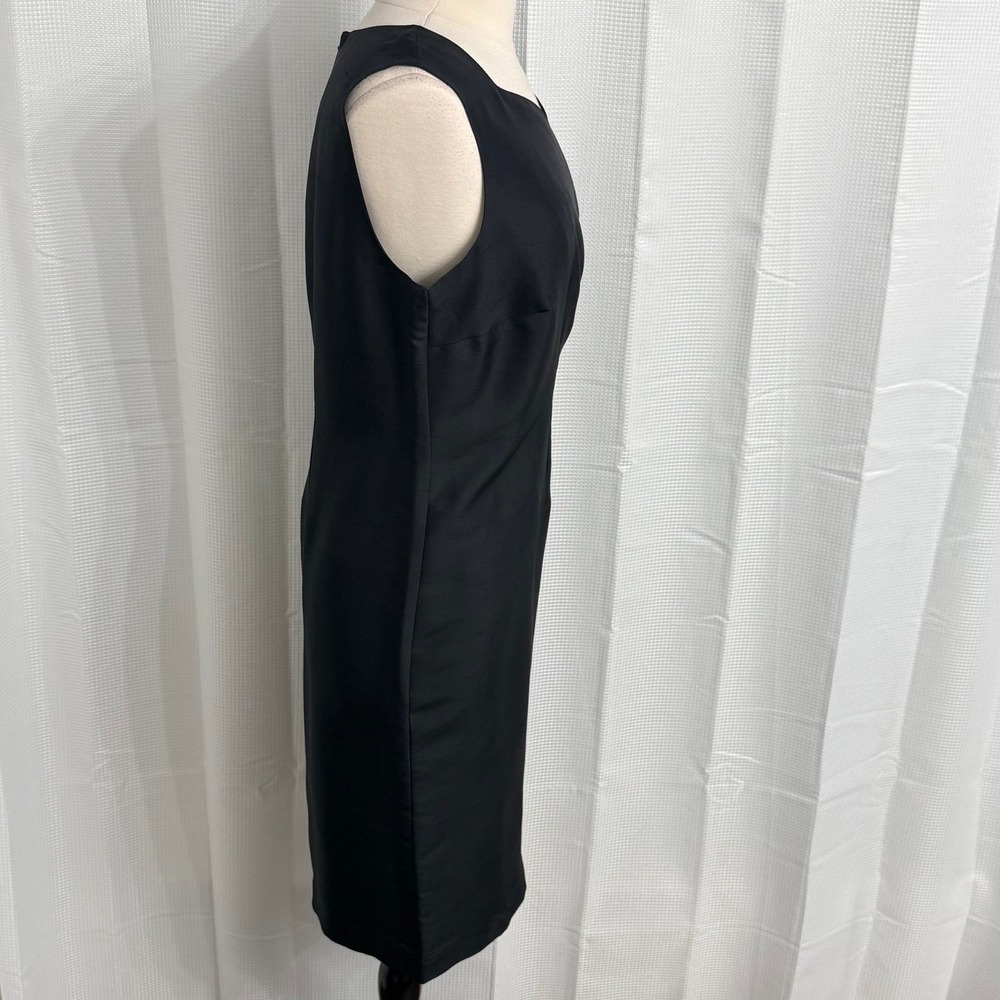 Worthington Women's Sleeveless 100% Silk Fully Lined Sheath Dress - Picture 6 of 10